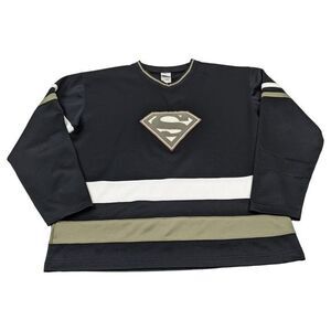 Vintage Y2K DC Comics 2000 Superman‎ Man of Streel Jersey Rare Mens Size M